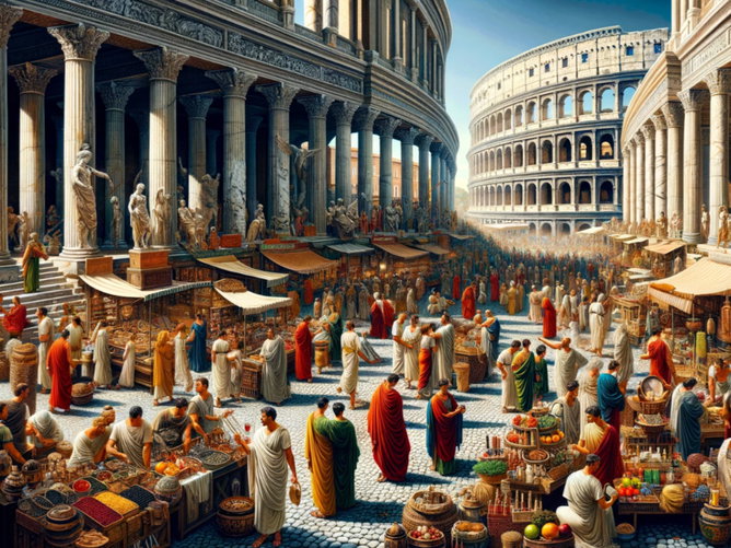 A história da Roma Antiga