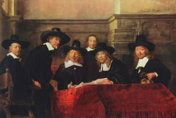 Os Síndicos do Grêmio de Amsterdam de Rembrandt