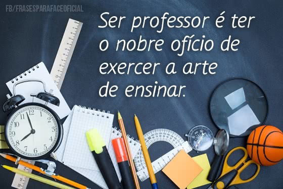 feliz dia do professor