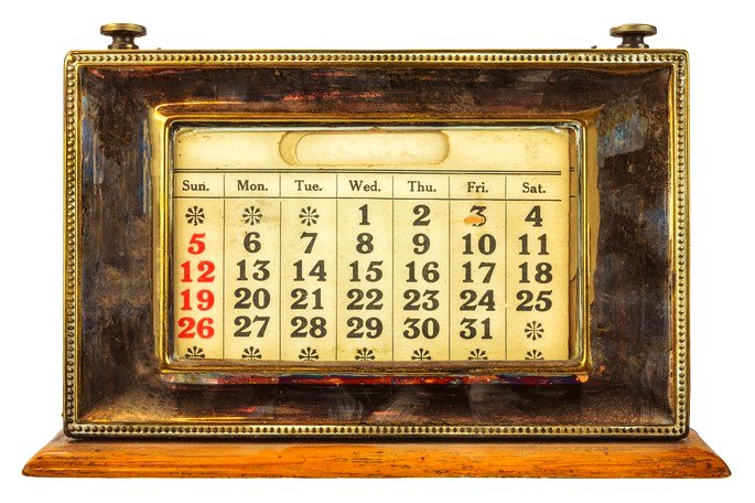 Conheça 12 tipos de calendários que existem no mundo