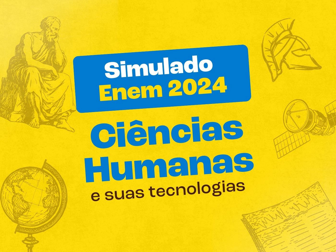 Simulado de Ciências Humanas e suas Tecnologias (ENEM 2024) - Toda Matéria