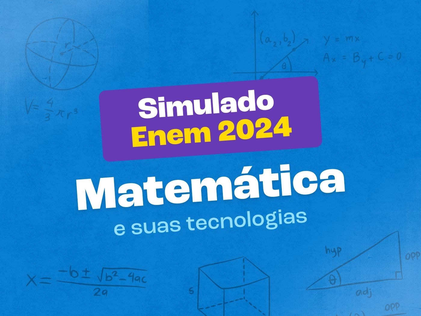 Simulado de Matemática e suas Tecnologias (ENEM 2024) - Toda Matéria