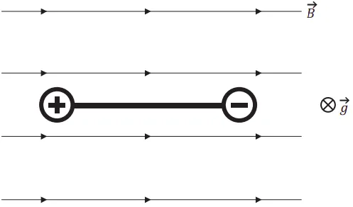 diagrama esquemático das forças magnéticas