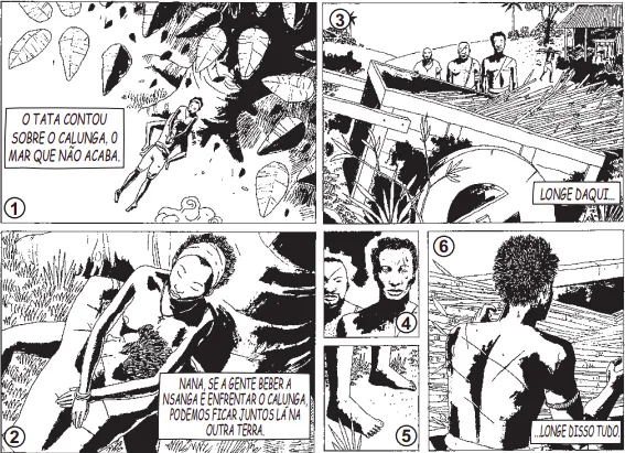 quadrinhos sobre a escravidão