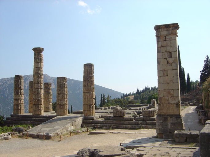 Ruínas do Templo de Apolo