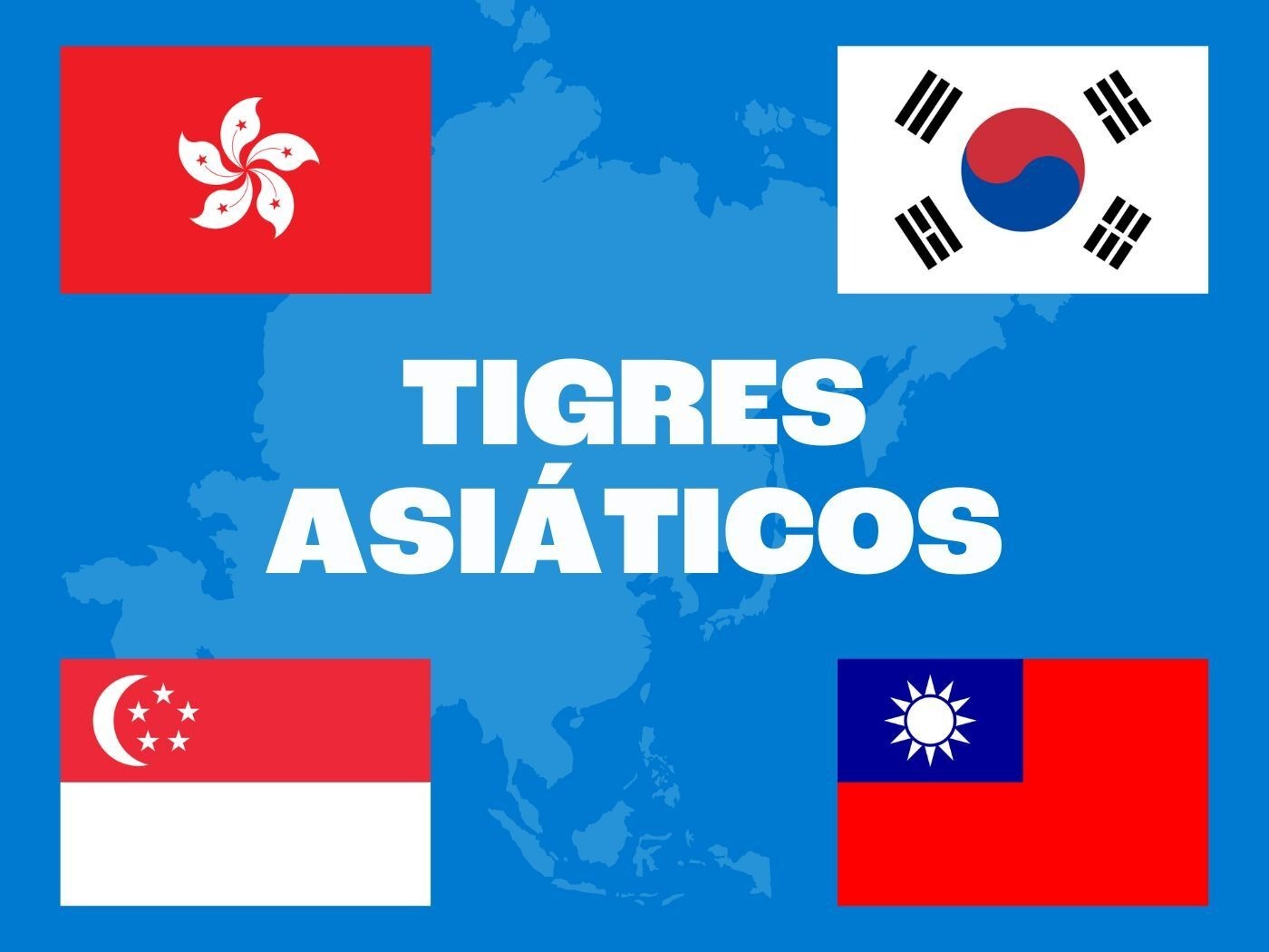 Tigres Asiáticos: o que são, países e economia - Toda Matéria