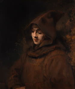 Titus Vestido de Monge de Rembrandt