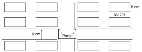 trabalho escolar de planta de um bairro