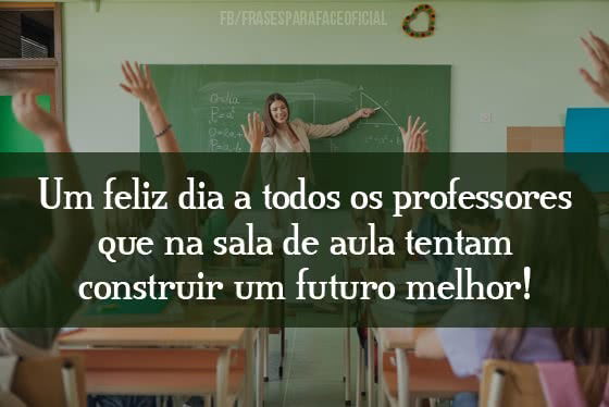 feliz dia do professor