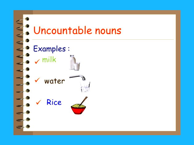 Countable and Uncountable Nouns - Toda Matéria